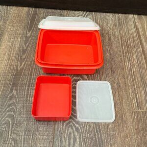 Vintage Tupperware Lunchbox Set - Small